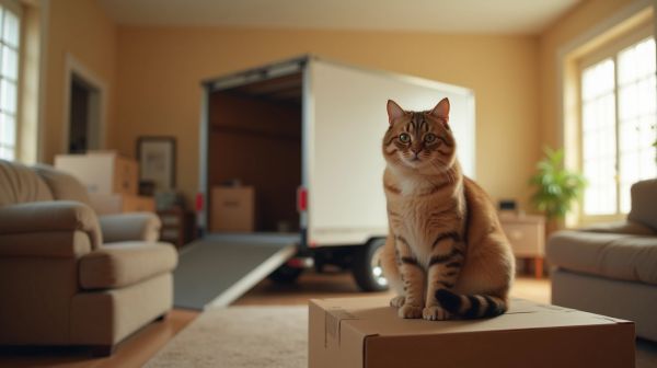 Comment gérer le stress de son animal pendant le déménagement